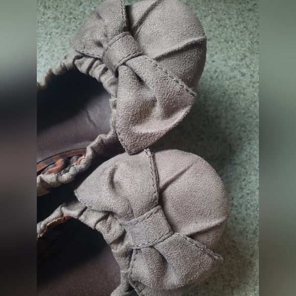 Live Life by Sanctuary Gray Sueded Fabric Wedge Heel Shoes- Sz 9 - Picture 3 of 15